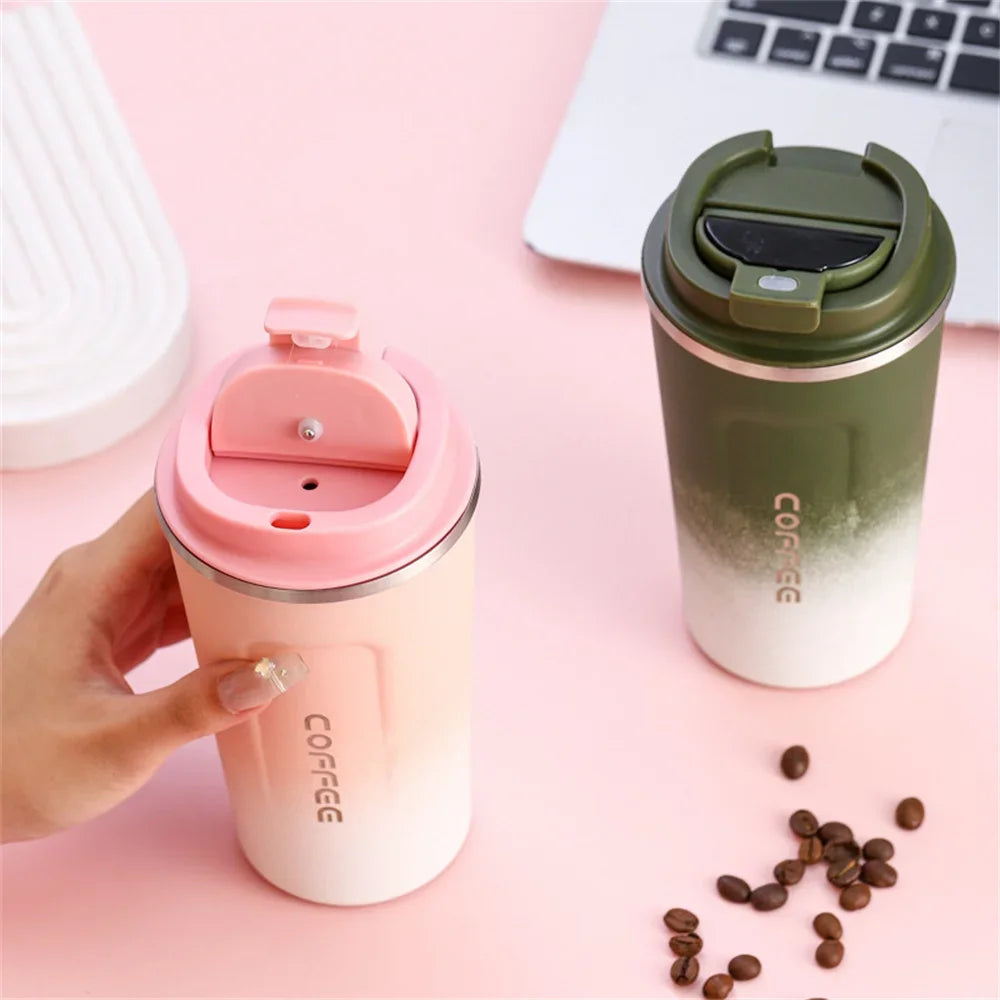 510ml Smart Thermos Bottle LED Temperature Display Thermal Mug Coffee Cups Portable Vacuum Flasks Travel Insulated Tumbler