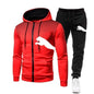 Hoodies Sets Men's Clothing Fashion Autumn/Winter Designer Clothing Hooded Jacket + Pants Suit Jogging Sportswear Two-piece Suit