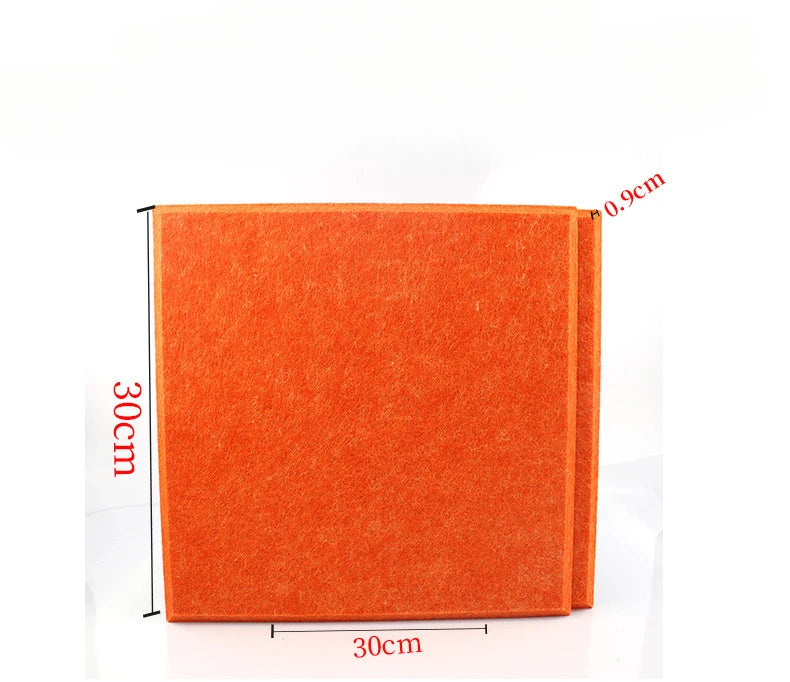 Eco-Friendly Polyester Fiber Acoustic Panels & Felt Soundproof Tiles for Kindergarten/Office/School, Noise Reduction Wall Decor