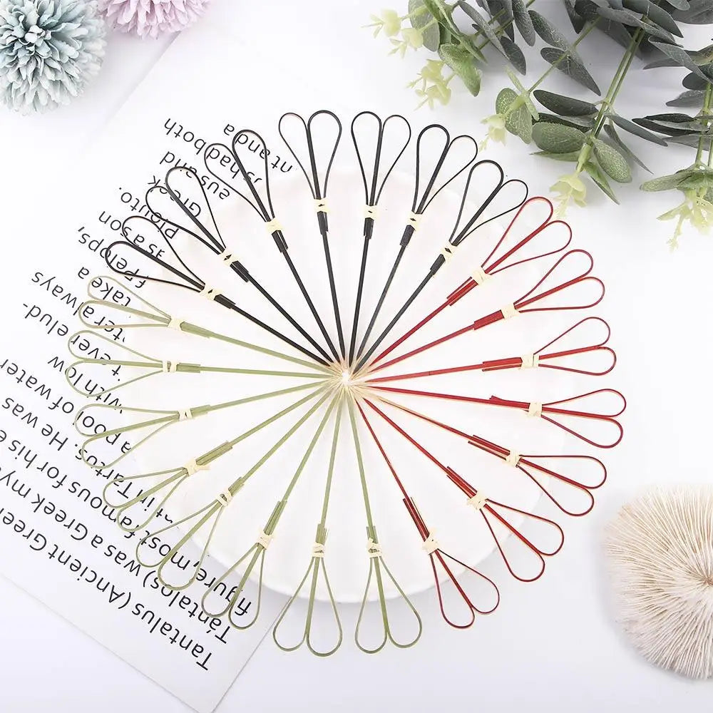 Appetizers Cocktail Eco-friendly Cocktail Decorative Disposable Sticks Skewer Toothpick Picks