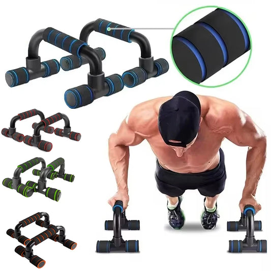 Portable Muscle Training Fitness Equipment Anti Skid Foam Handle Push Up Support Comfortable Household Fitness Equipment