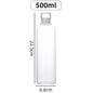 300-1000ML Glass Water Bottle Large Capacity Multi-function Creative Simple Milk Cup Portable Transparent Outdoor Sports Bottle