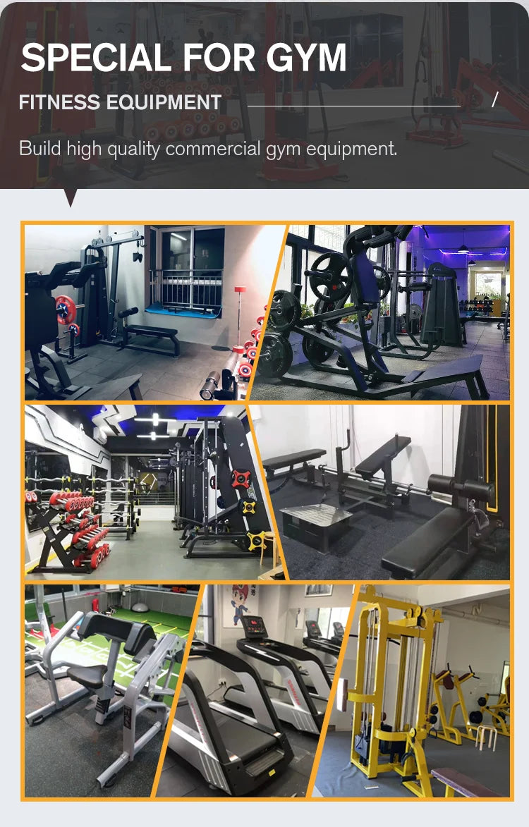 Wholesale Factory Direct Commercial Fitness Equipment Gym Dual Function Free Weight Fitness 45 Degree Leg Press & Hack Slide