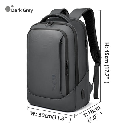 HK Business Backpack Multifunctional Men's 15.6" Laptop Bag Large Capacity Travel Backpacks Waterproof School Bags Work Rucksack