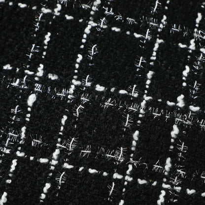 Autumn Winter Fashion Kids Outfits Set Toddler Long Sleeve Lace Tops Plaid Vest Jacket With Skirts For Girls Casual Elegant Wear