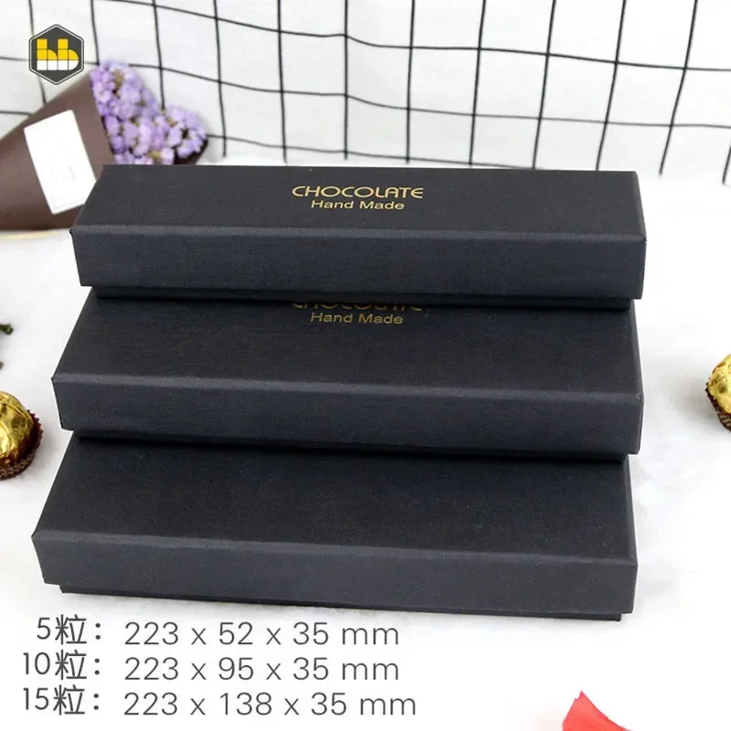 chocolate box / hardcover chocolate box is custom-made plus logo chocolate box