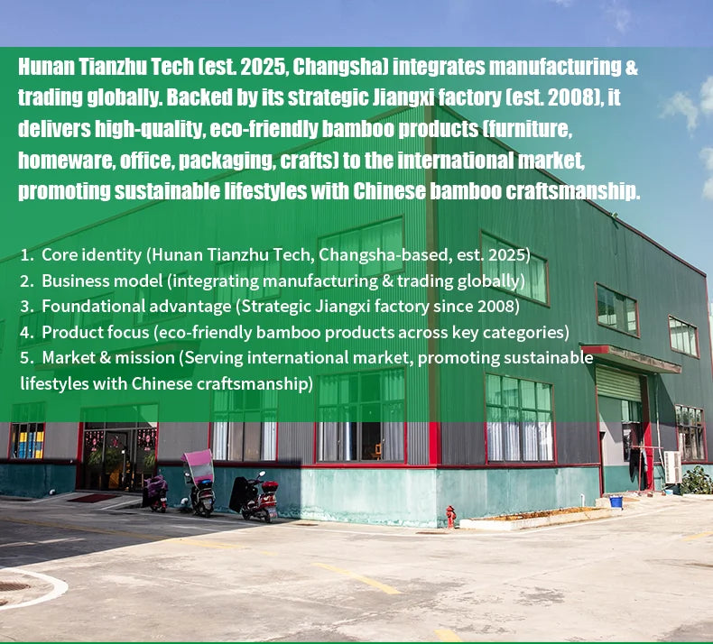 Eco-Friendly Bamboo Coffee Table - Sustainable Living Room Furniture