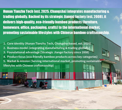 Eco-Friendly Bamboo Coffee Table - Sustainable Living Room Furniture