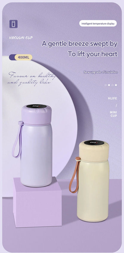 Smart Thermos Mug 316 Stainless Steel Thermos Bottle Vacuum Flasks For Girls Travel Thermal Water Bottle Tumbler Thermocup