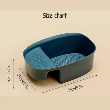 Kitchen Sink Filter Drainage Filter Basket Dry Wet Separation Garbage Filter Elephant Shaped Hanging Vegetable Washing Basket