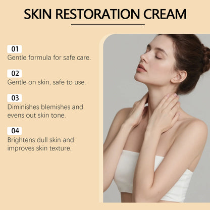 Moisturizing cream: a body cream that gently massages, nourishes and softens the body skin, and provides cleansing and skincare