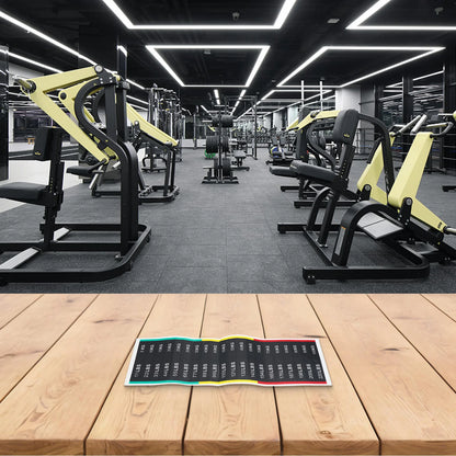 Fitness Equipment Weight Stickers  Weight Stack Labels For Gym Home Fitness Machine Weight Stack Number Stickers Fitness Parts