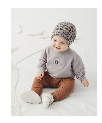 Baby Boys Clothes Spring Autumn Cartoon Cotton Sweatshirt Boys Girl's Pullover Fashion Comfortable Baby Hoodies Kids 0-3 Years