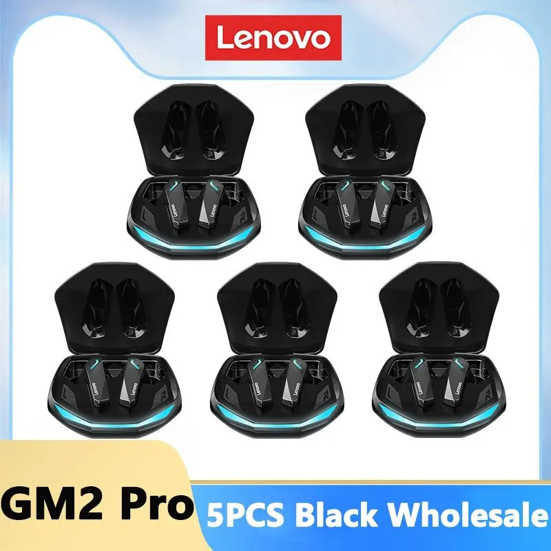 Choice Lenovo GM2 Pro Bluetooth 5.3 Earphones Sports Headset Wireless In-Ear Gaming Low Latency Dual Mode Music Headphones