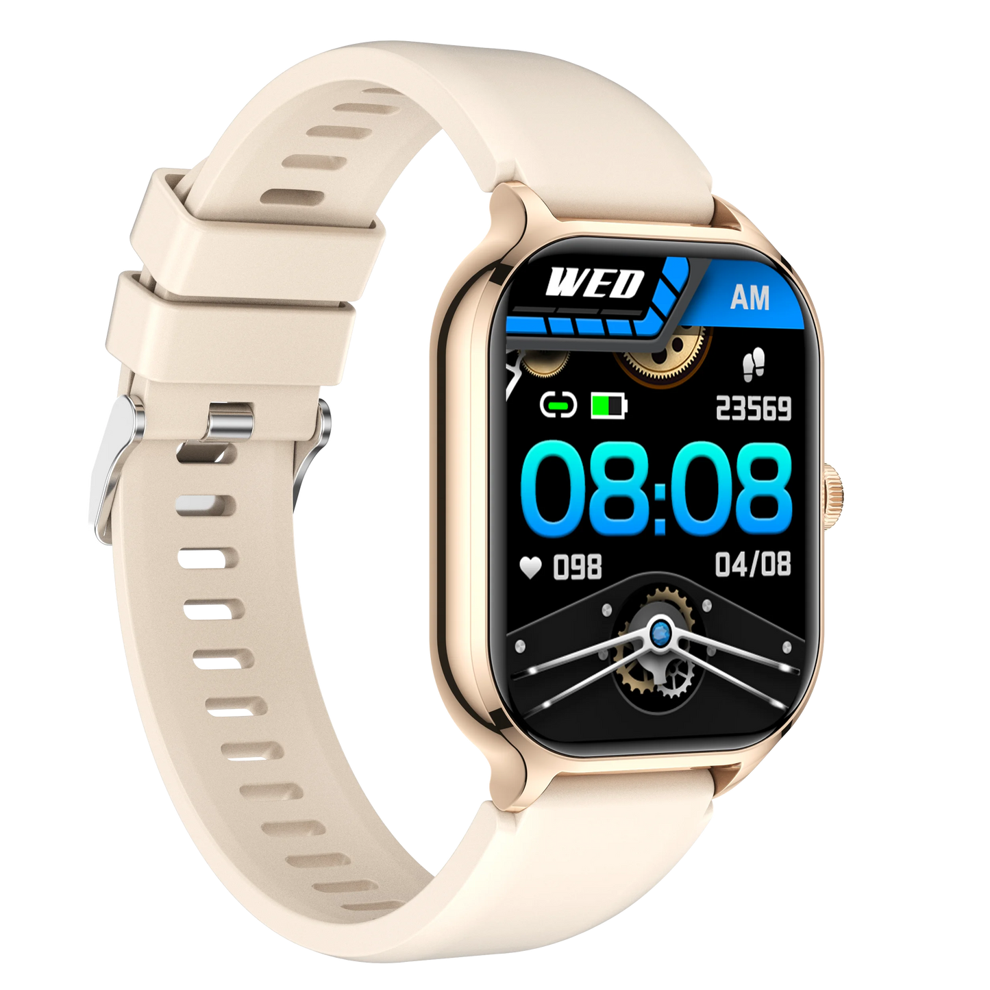 Smart watch with multiple sports modes, can make and receive calls, message reminders