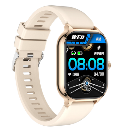 Smart watch with multiple sports modes, can make and receive calls, message reminders