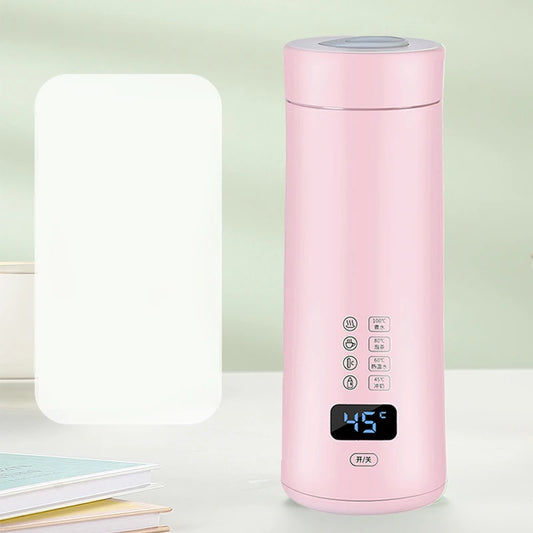 Smart Digital Water Bottle Electric Kettles with Smart Temperature Control Cup Heated Thermal Bottle Stainless Steel Thermos