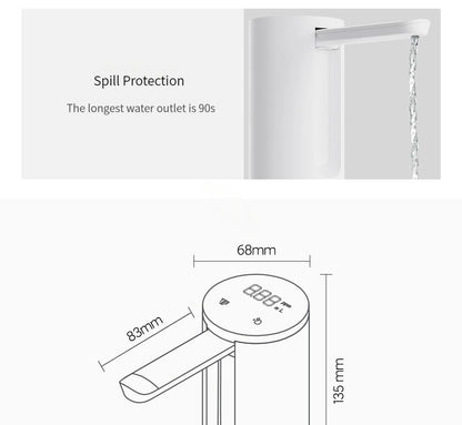 Xiaolang Smart Electric Water Dispenser Portable Automatic Water Pump for Household use Small Water fold Drinkware Kitchen