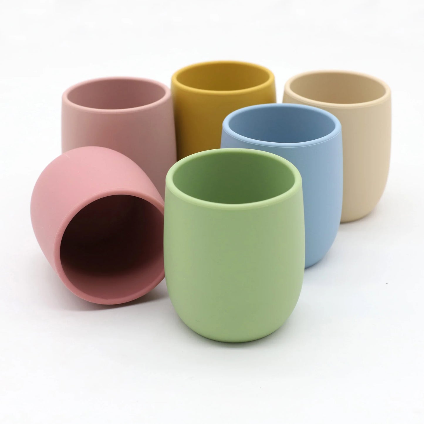 Baby silicone water cup mini easy to grip