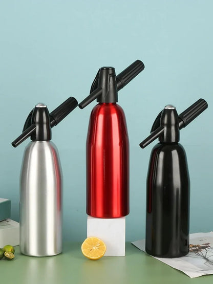 Sparkling Water Maker Bubble Water Making Bottle DIY Cocktail Soda Machine Drinks Pressurizer Bartender Siphon Accessories