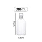 300-1000ML Glass Water Bottle Large Capacity Multi-function Creative Simple Milk Cup Portable Transparent Outdoor Sports Bottle