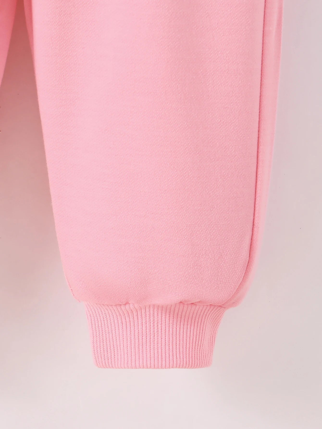 2-Piece Set for Baby Girls, Simple and Comfortable Spring and Autumn Style, Baby Girl's Hoodie with English Letter Print, Long-Sleeve Ribbed Sweatshirt + Elastic Waist Jogger Pants, Infant Fashion Trendy Stylish Clothing