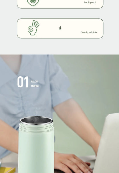 Smart Digital Water Bottle Electric Kettles with Smart Temperature Control Cup Heated Thermal Bottle Stainless Steel Thermos