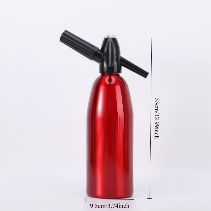 Sparkling Water Maker Bubble Water Making Bottle DIY Cocktail Soda Machine Drinks Pressurizer Bartender Siphon Accessories