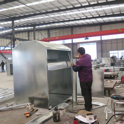 Eco-Friendly Clothing Bin Sustainable Textile Bin Clothing Reuse Container Charity Clothing Bin