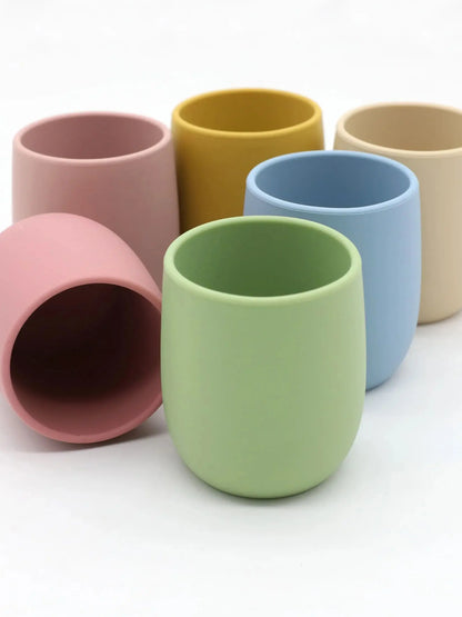 Baby silicone water cup mini easy to grip
