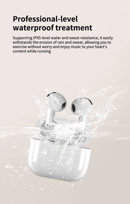 Original Air Pod Wireless Bluetooth Headset with Charging Compartment Microphone Touch Operation For All Smartphones