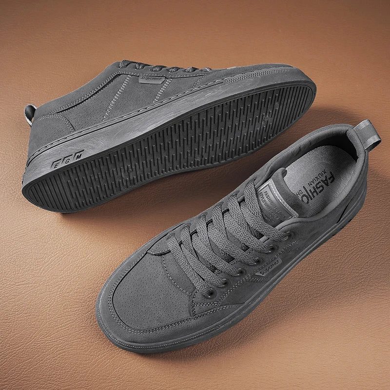 Men's Shoes 2025 New Spring Work Safety Shoes, Anti-slip, Wear-resistant, Versatile Casual Sports Work Shoes, Men's Board Shoes