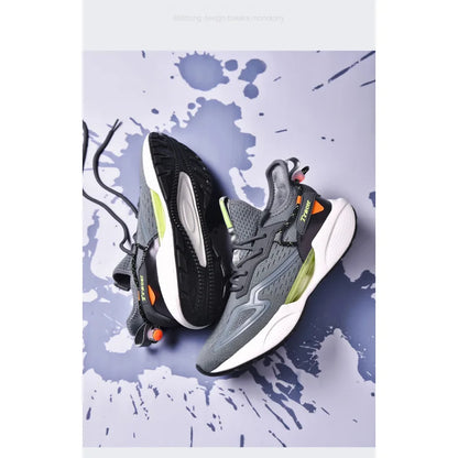 Men's sports shoes, lightweight carbon plate racing running shoes, winter shock absorption, anti slip, wear-resistant, breathabl