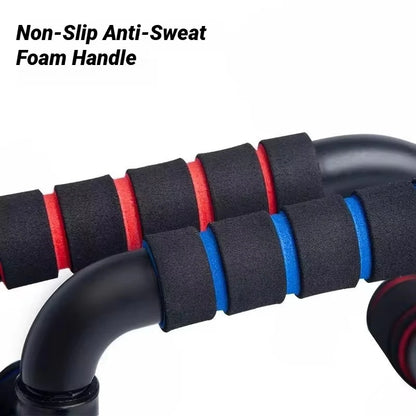Portable Muscle Training Fitness Equipment Anti Skid Foam Handle Push Up Support Comfortable Household Fitness Equipment