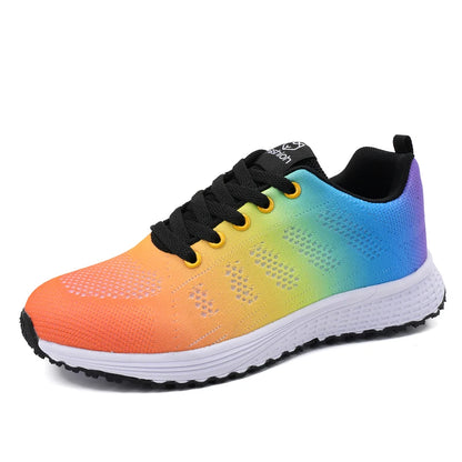 2025 Spring New Fashion Sneakers  Athletic Sneakers for Lady for Women Soft Walking Flats Non-slip Casual Sport Tennis Shoes