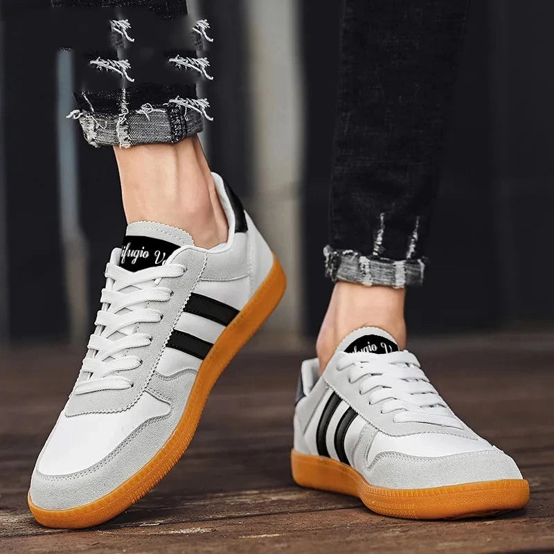 Men's Sneakers Trendy Spring Breathable Fashionable Board Shoes Thick Bottom Versatile Soft Bottom Casual Sneakers