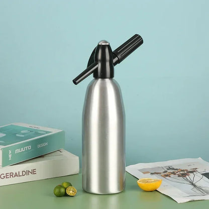 Sparkling Water Maker Bubble Water Making Bottle DIY Cocktail Soda Machine Drinks Pressurizer Bartender Siphon Accessories