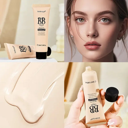 30ml Beauty BB Cream Foundation,Liquid Concealer,Long-Lasting Moisturizing Waterproof,Not Easy to Remove Makeup,Full Coverage