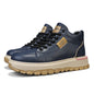 Men's Boots High Top Boots Mens Skateboard Shoes Anti Slip Man Sneakers Thick Bottom Lace Up Ankle Boots for Men Walking Shoes