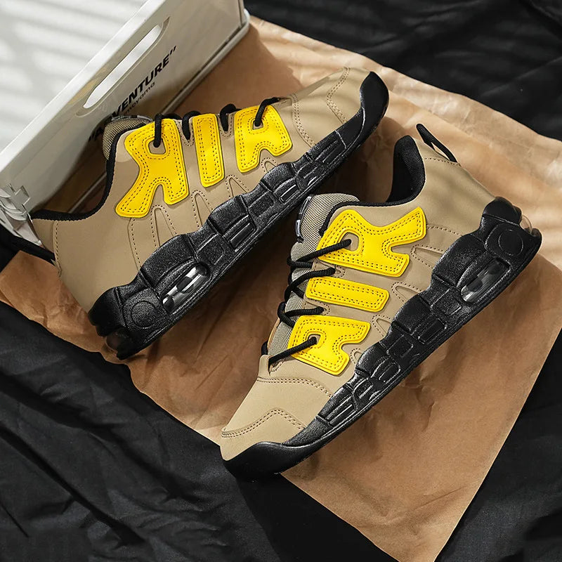 Men's Trendy Casual Sneakers Spring and Autumn Lightweight Durable Shoes AIR Vintage Basketball Shoes Comfortable Running Shoes