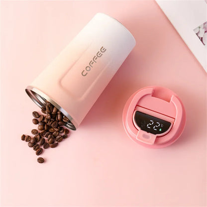 510ml Smart Thermos Bottle LED Temperature Display Thermal Mug Coffee Cups Portable Vacuum Flasks Travel Insulated Tumbler