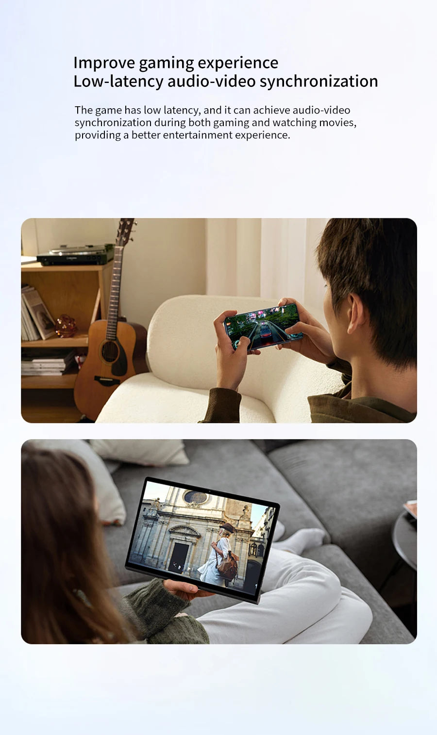 Lenovo Wireless Sport Earbuds Active Noise Cancelling Clip on Comfortable Headphones with Long Battery Life Hi-Fi Sound Bt 5.4