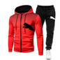 Hoodies Sets Men's Clothing Fashion Autumn/Winter Designer Clothing Hooded Jacket + Pants Suit Jogging Sportswear Two-piece Suit