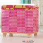 Eco-Friendly Bamboo Woven Storage Stool Wooden Multi-Functional Organizer Box Sofa Bench for Hallway Balcony Shoe Footrest