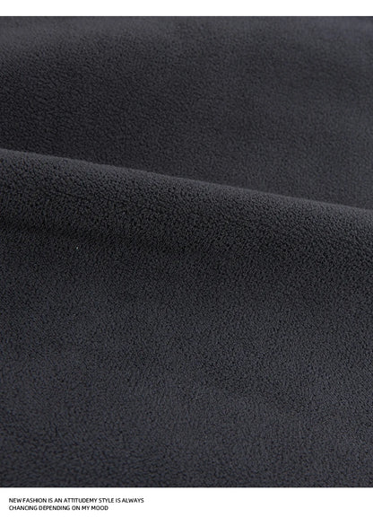 Fashion Men's Casual Thick Jeans 2025 Autumn Winter New Elastic Waist Fleece Lined Washed Loose Straight Leg Casual Long Pants