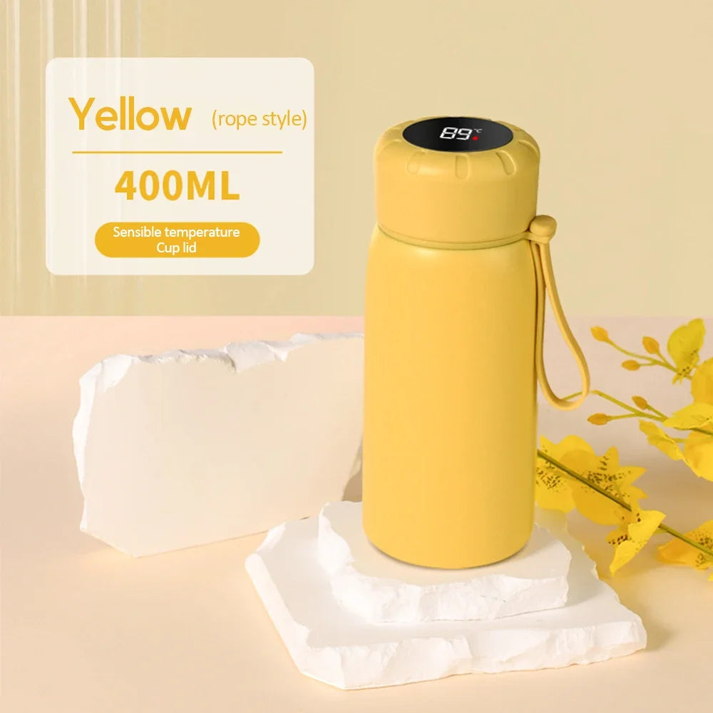 Smart Thermos Mug 316 Stainless Steel Thermos Bottle Vacuum Flasks For Girls Travel Thermal Water Bottle Tumbler Thermocup