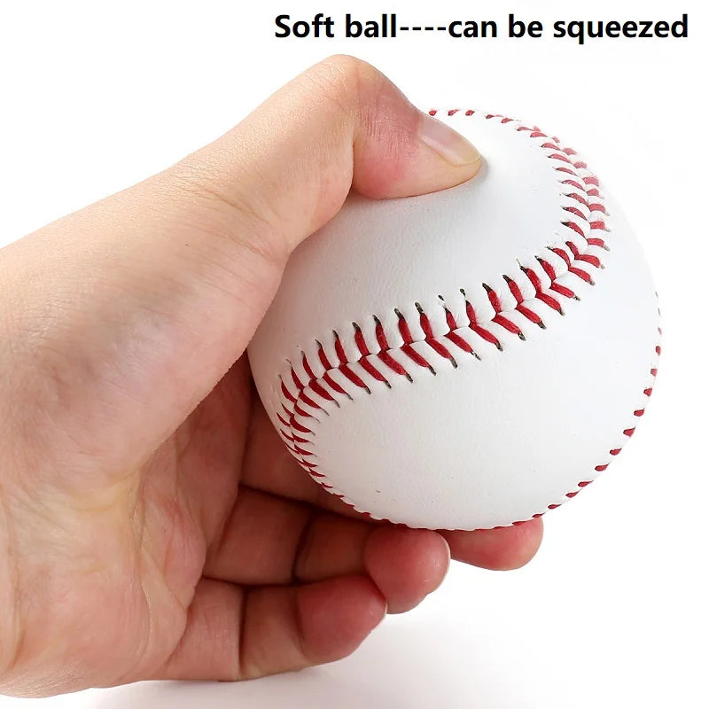 Baseball Ball Food Baseball Soft Ball Training Handmade Balls Fitness Products Safety Kid Baseballs Men's Practice Team Game