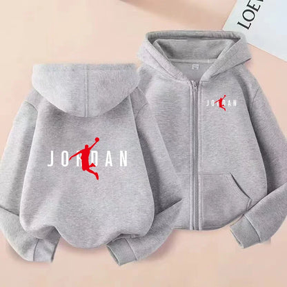 Children's Hoodies ZipperStyle Sweatshirt Fashion Idol star Charming Coat Boys Girls 3-12Yrs Cardigan Sports Casual Clothes Gift