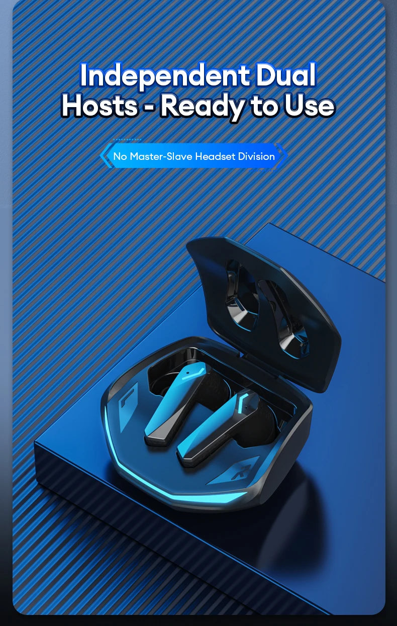 Choice Lenovo GM2 Pro Bluetooth 5.3 Earphones Sports Headset Wireless In-Ear Gaming Low Latency Dual Mode Music Headphones