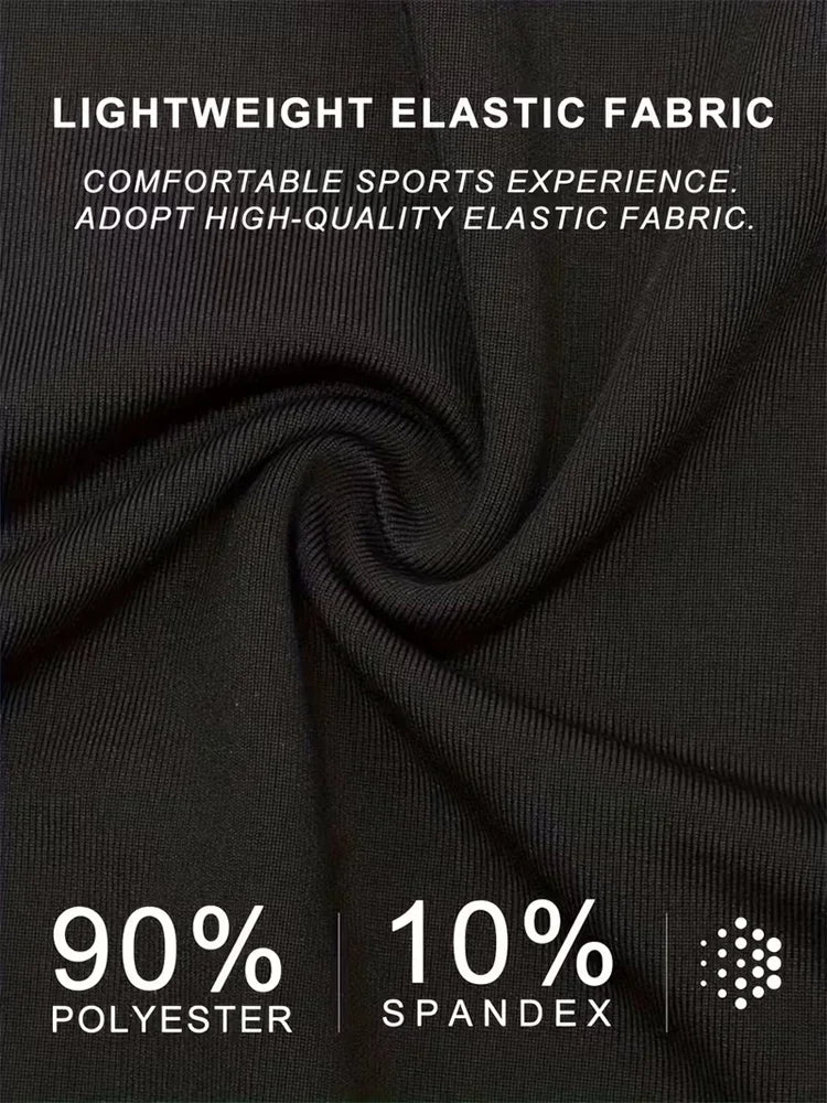 Men's Cross Print High Neck Breathable Training T-Shirt Quick-drying Long Sleeve Fitness Workout Stretch Tight Top S-3XL